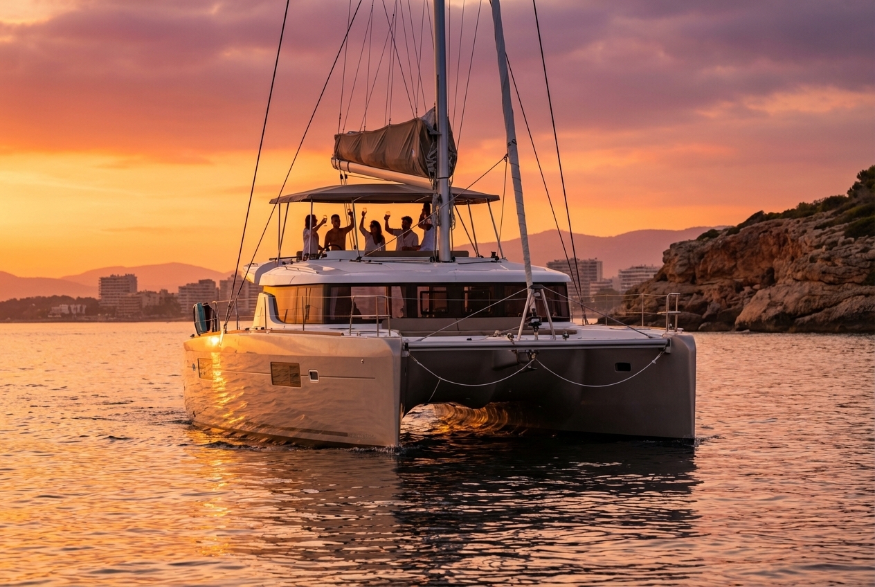 DJ y barra libre en boat party Salou