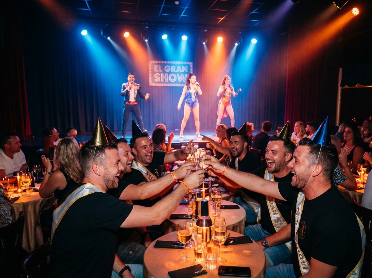 Cena espectáculo El Gran Show en Salou