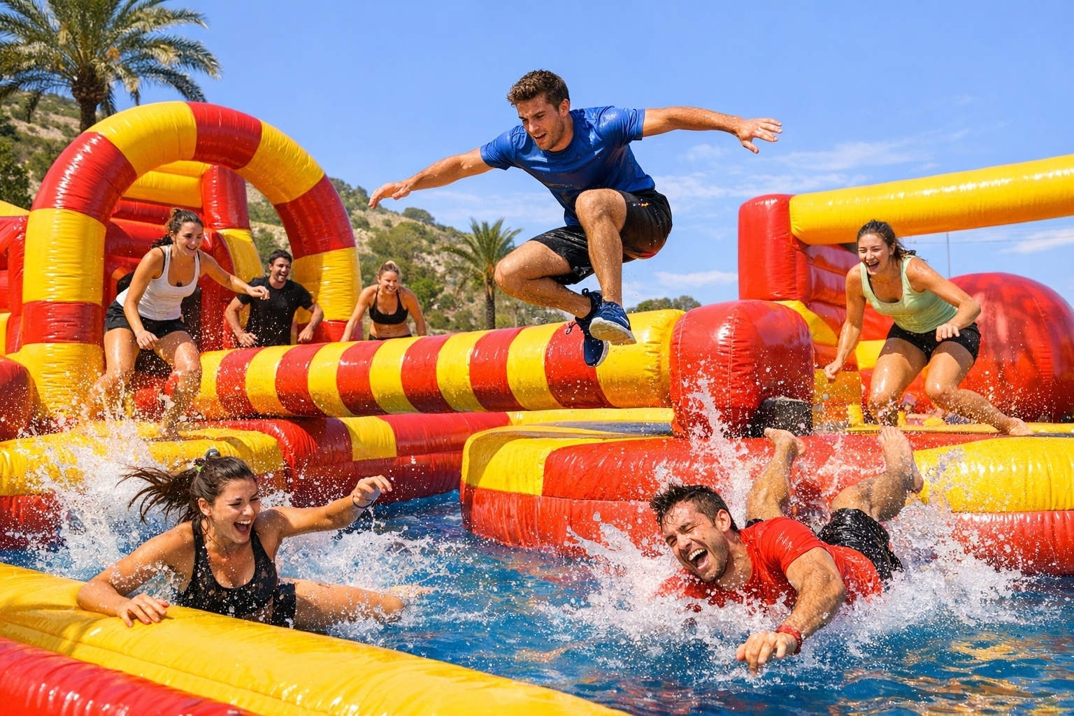 Humor Amarillo para despedidas mixtas en Salou (grupos de soltero y soltera juntos)