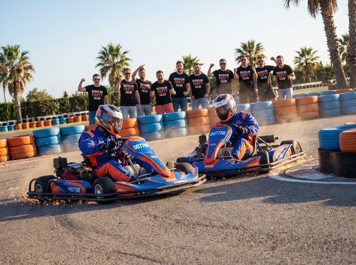 Karting en Salou para despedidas (carrera de karts)