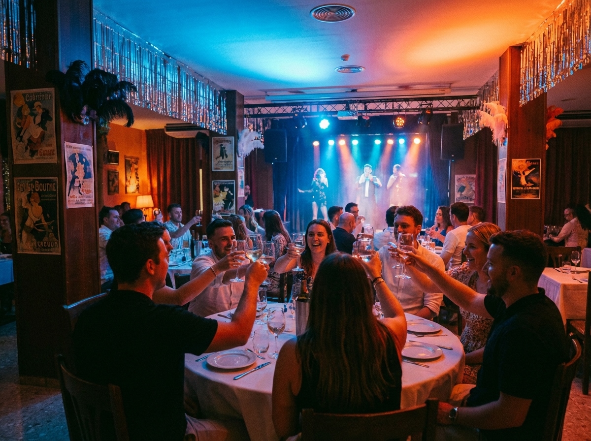 Cena temática en Salou para despedidas