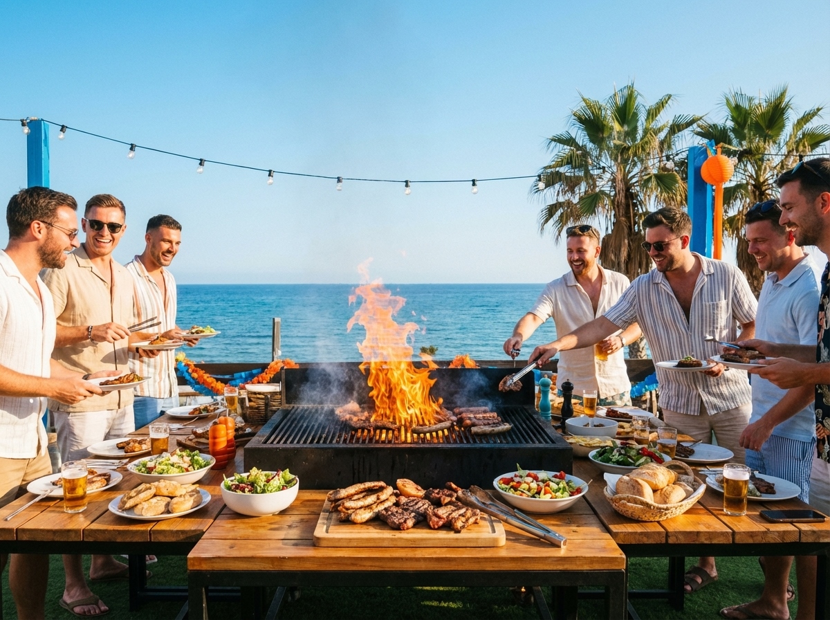 Comida barbacoa para grupos en Salou